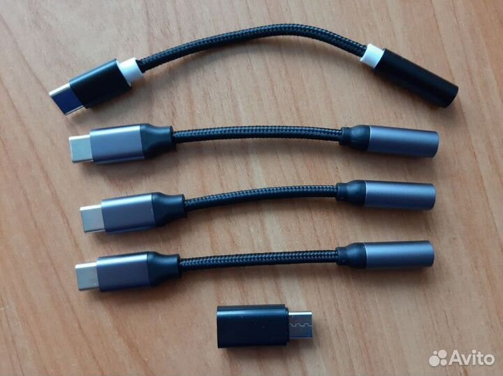 Переходник для телефона Type C на AUX 3,5