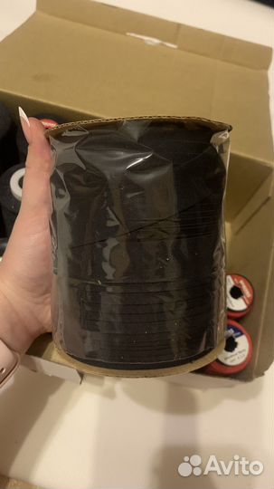 Косая бейка и ленты атласные