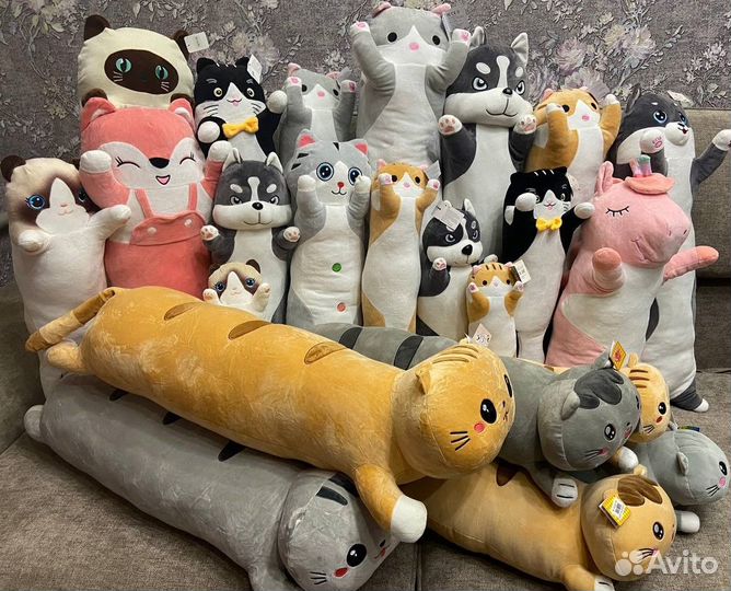 Обнимашки длинные игрушки