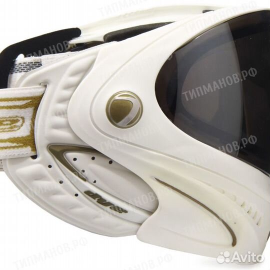 Маска пейнтбольная Dye i4, White Gold