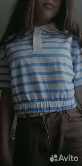 Футболка-рубашка для девочек