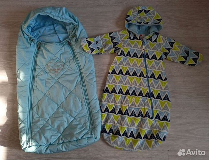 Конверт в коляску 62-68см 2шт