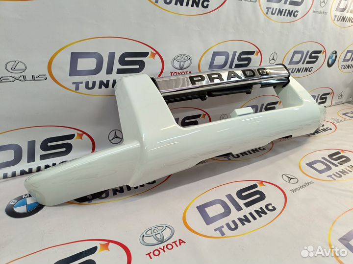 Кенгурятник Toyota Land Cruiser Prado 120 white