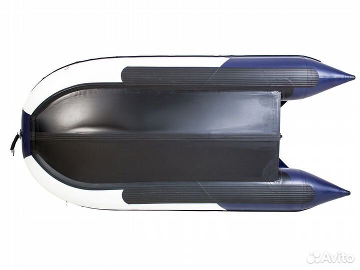 Лодка пвх Gladiator C370AL бело/темно-синий