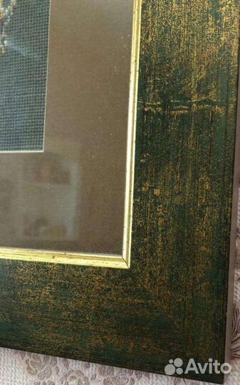 Картина вышитая крестом 