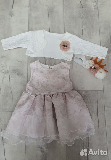 Платье для девочки 68 74