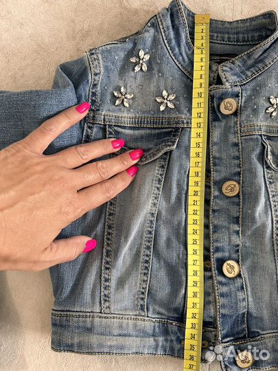 Куртка джинсовая на девочку