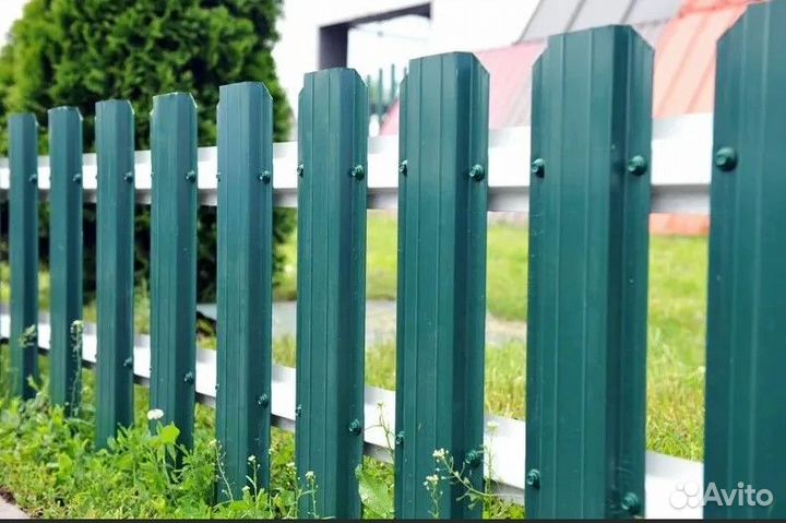 Металлический штакетник от производителя