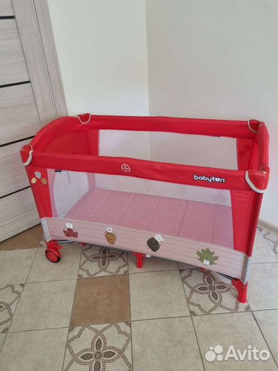 Манеж-кровать babyton прокат