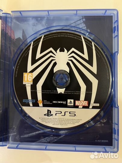 Человек Паук 2 (Spider Man 2) диск PS5