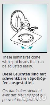 Светильник точечный Eglo Peneto 94403 - мятая коро