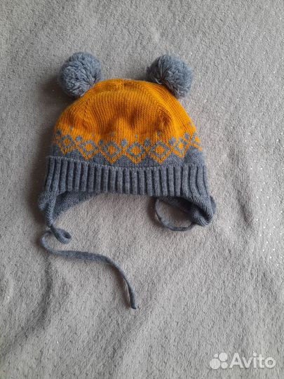 Шапка для мальчика 44-46