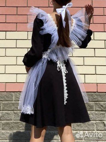 Школьный фартук на выпускной