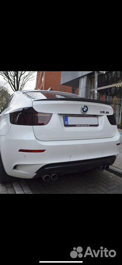 Лип спойлер bmw х6 е71