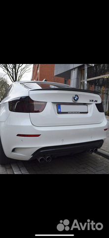 Лип спойлер bmw х6 е71