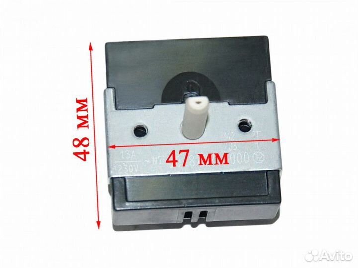 Переключатель мощности конфорки