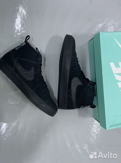 Кеды nike Sb zoom blazer Mid Prm зимние оригинал