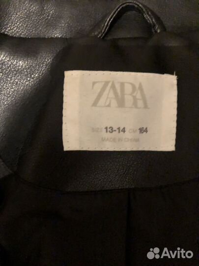 Кожанка zara