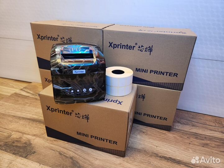 Принтер для этикеток Xprinter XP365B USB+LAN