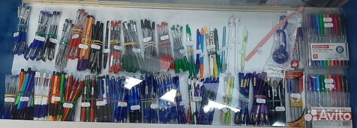 Скрепки большие 50 мм, цветные, 50 шт