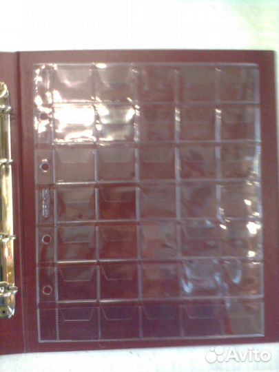 Листы для монет