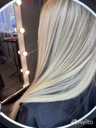 Наращивание волос микро капсулами