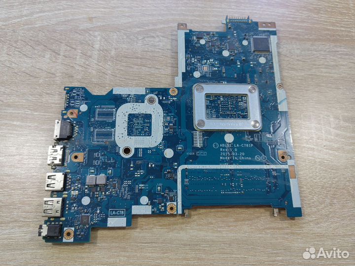 Материнская плата ABL51 LA-C781P
