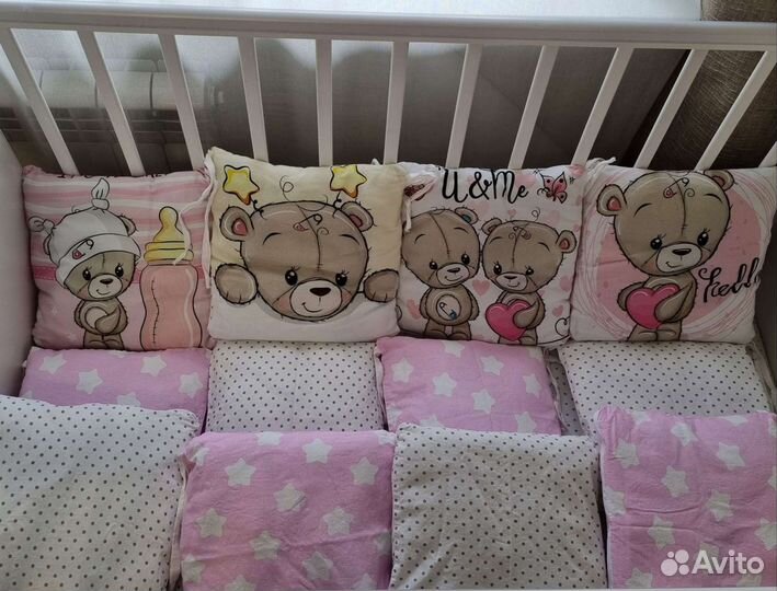 Бортики для кроватки