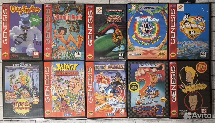 Игры на sega genesis