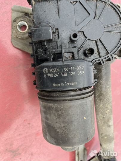 Трапеция моторчик дворников опель астра H GTC