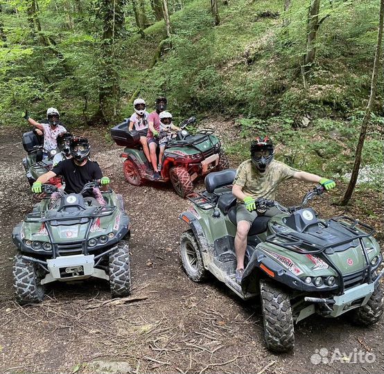 Экскурсия, тур на квадроциклах