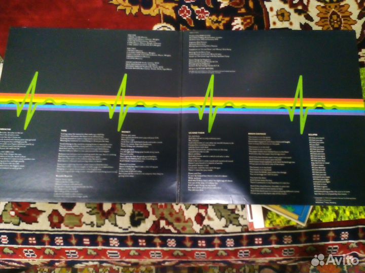 Pink floyd-THE dark side OF THE moon 1973 LP