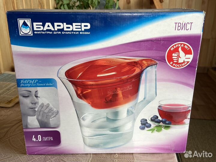 Фильтр для воды Барьер новый