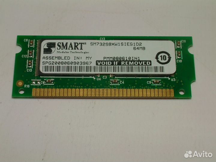 Модуль памяти Cisco Flash simm 64Mb для SUP720 BF