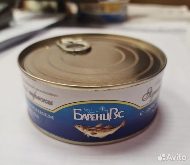 Печень трески, рыбные консервы