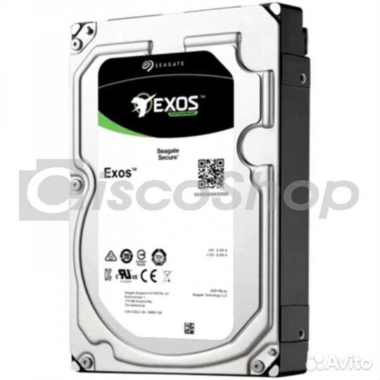 Жесткий диск Seagate Exos 6Tb 7.2k 512e/4kn 256MB