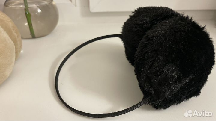 Меховые наушники