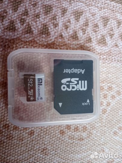 Карта памяти micro sd 512 GB, новая