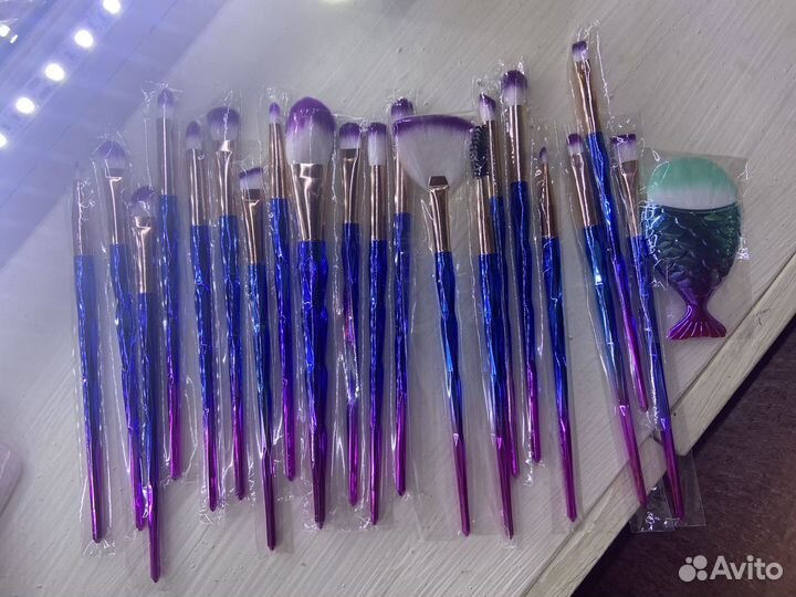 Кисти для макияжа набор 21 штука