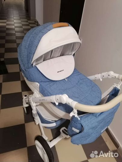 Коляска riko Bruno luxe 2 в 1