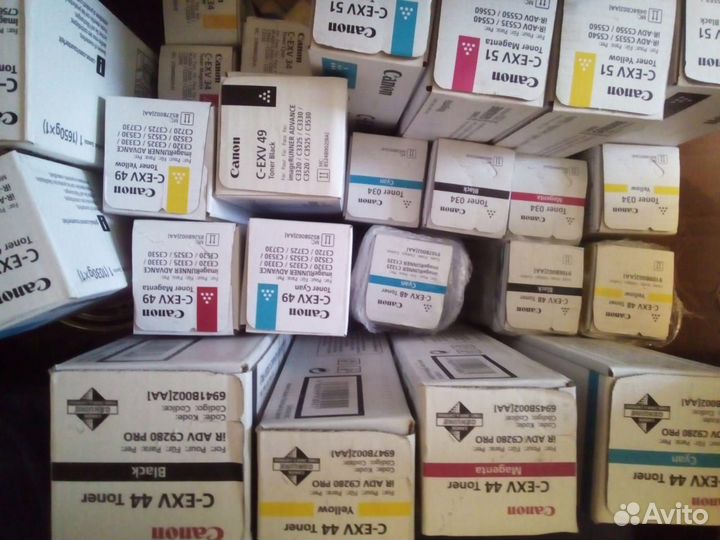 Тонер canon c-exv49 black