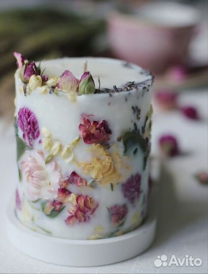 Ботанические арома свечи