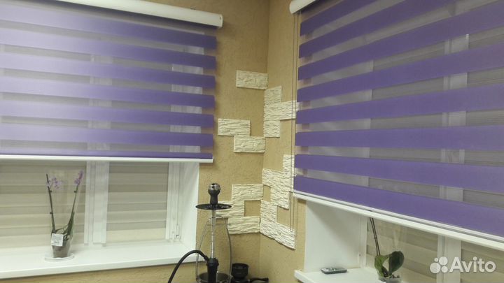 Жалюзи, рулонные шторы День ночь