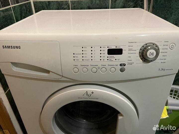 Стиральная машинка Samsung AG+