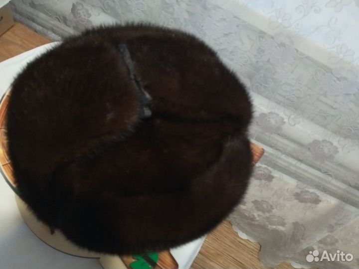 Норковая шапка мужская