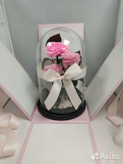 Роза в колбе