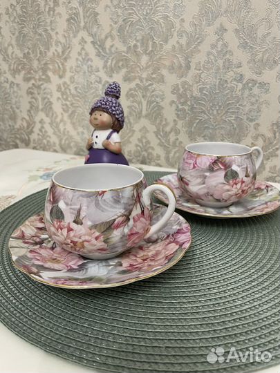 Чашка с блюдцем