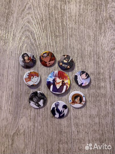 Значки Аниме