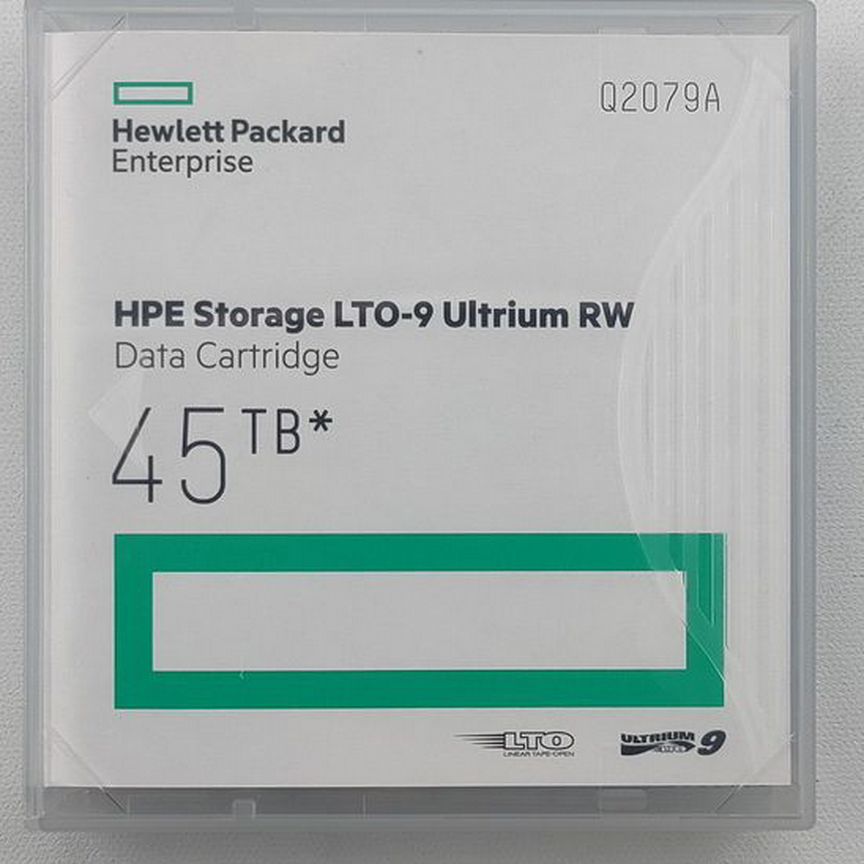 [Q2079A] Ленточный Картридж Hpe, Lto-9 Ultrium Rw