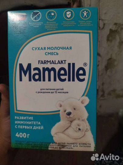 Детская молочная смесь mamelle